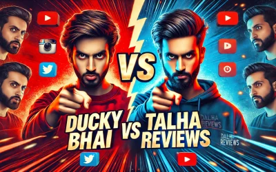 Ducky Bhai vs. Talha Reviews: The Truth Behind Pakistan’s Biggest YouTube Drama!